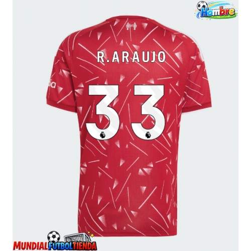 Camiseta Liverpool Ronald Araujo #33 Primera Equipación Replica 2026-27 mangas cortas